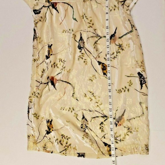 NEW ZARA GIRL VELVET DRESS W GOLD METALLIC THREAD - SZ 13 14 164 - Picture 6 of 6